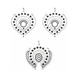 Bijoux Indiscrets Flamboyant Rhinestone Body Decorations Black/Silver