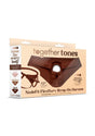 Together NudeFit FlexCurv Adjustable Harness Chocolate packaging with adjustable features for diverse body types.