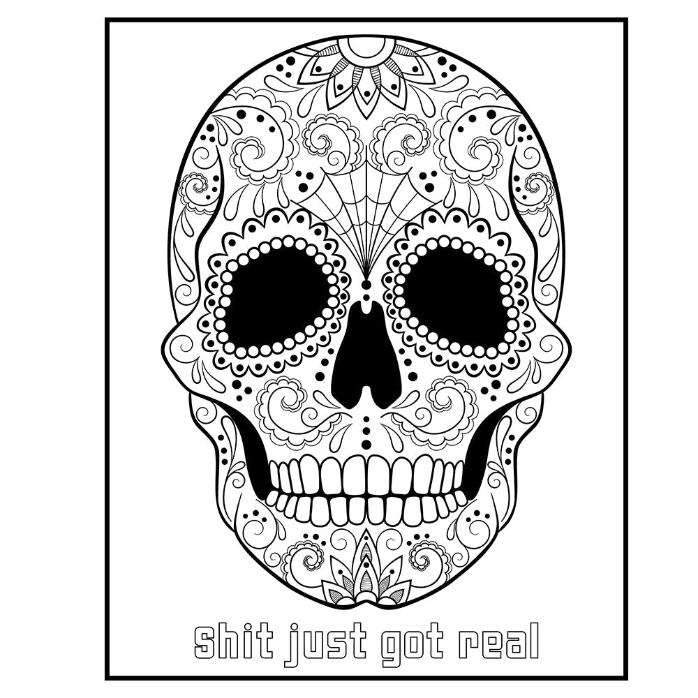 The Swear Word Coloring Book