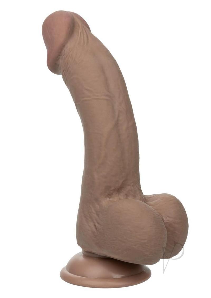 Working Stiff Shaft Slide Hockey Player Vibrating Dildo with realistic design and suction base for versatility.