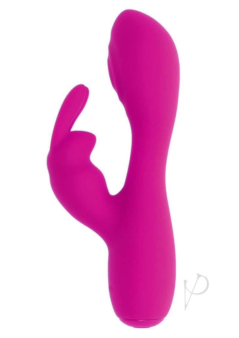 Selopa Luna Bunny Rechargeable Silicone Rabbit Vibrator Pink - Image 2