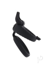Zero Tolerance Raging Bull Silicone Dual Cock Ring Black - Image 2