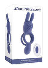 Zero Tolerance Naughty Bunny Vibrating Cock Ring Purple