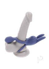 Zero Tolerance Naughty Bunny Vibrating Cock Ring Purple - Image 4