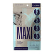 Glyde Maxi Large Latex Condoms 36-Pack packaging displaying ultra-sheer design and large condom specifications.