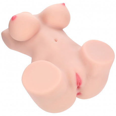Xkin Aveline Luxe Bodyforms Masturbator 30.9 Lbs Flesh realistic body form with dual entry openings.
