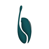 Twitch 2 Suction & Flapping Vibrator Forest Green with sleek design for clitoral stimulation.