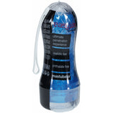 Easy Rider Clear Rounded Case Blue Masturbator in sleek design for ultimate pleasure and stimulation.