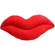 Shots Toys Lip Pillow Small Red Plush Penis, a playful red plush lip-shaped pillow for fun and laughter.
