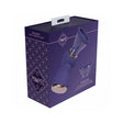 Pumped Exquisite Automatic Vulva & Breast Pump Purple packaging showcasing a dual-purpose intimate accessory in a stylish design.