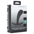 Levelz Vibrating Prostate Stimulator Anal Plug Small Black packaging showcasing silicone design and features.