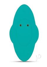 Bodywand 4Play Quiver Rechargeable Butt Plug Aqua in a smooth aqua color with a tapered profile.
