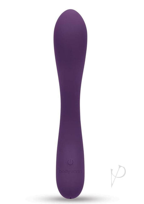 Bodywand 4Play Hit The Spot Rechargeable G-Vibe Purple ergonomic G-spot vibrator for intimate pleasure.