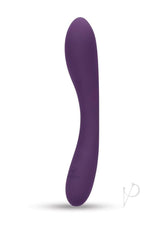 Bodywand 4Play Hit The Spot Rechargeable G-Vibe Purple, sleek ergonomic G-spot vibrator with smooth profile.