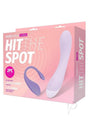 Bodywand Hit The Spot Set (2 Piece) Lavender packaging with curved vibe and remote-controlled egg.
