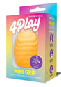 Bodywand 4Play Mini Grip Stroker Orange packaging showcasing its versatile design and textured interior.