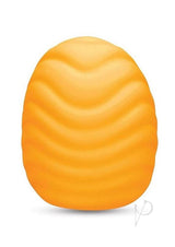 Bodywand 4Play Mini Grip Stroker Orange featuring textured surface for enhanced sensation and grip.