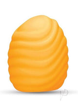 Bodywand 4Play Mini Grip Stroker Orange showcasing a palm-friendly, textured design for versatile sensations.