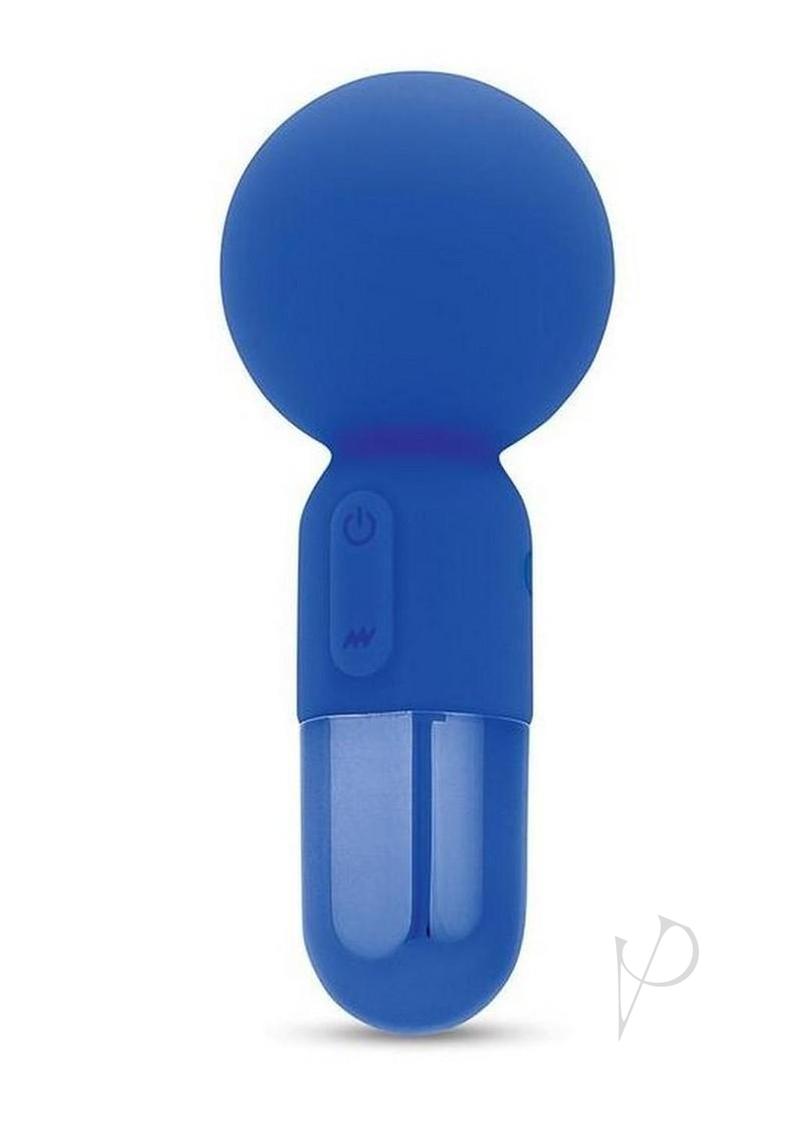 Bodywand 4Play Pocket Power Rechargeable Wand Blue in a compact design for targeted stimulation.