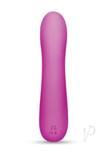 Bodywand 4Play Hoppy Feels Rechargeable Rabbit Vibrator Pink on a white background, showcasing its sleek design.