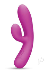 Bodywand 4Play Hoppy Feels Rechargeable Rabbit Vibrator Pink with sleek design and dual stimulation features.