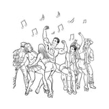 Bachelorette Party Coloring Book