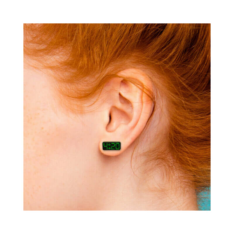 4:20 Weed Earrings