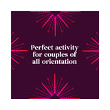 Perfect activity for couples of all orientation with 100 Flirty & Dirty Sex Questions Game.
