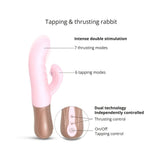 Love to Love Sassy Bunny Thrusting Rabbit Baby Pink