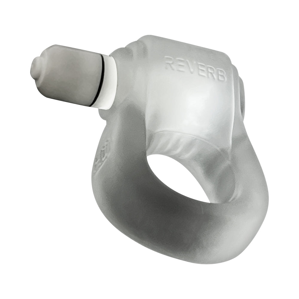 OxBalls Glowdick Cockring With Led Clear Ice
