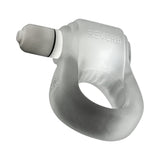 OxBalls Glowdick Cockring With Led Clear Ice