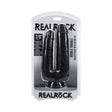 RealRock Double Trouble 7 in. / 8 in. Dildo Black