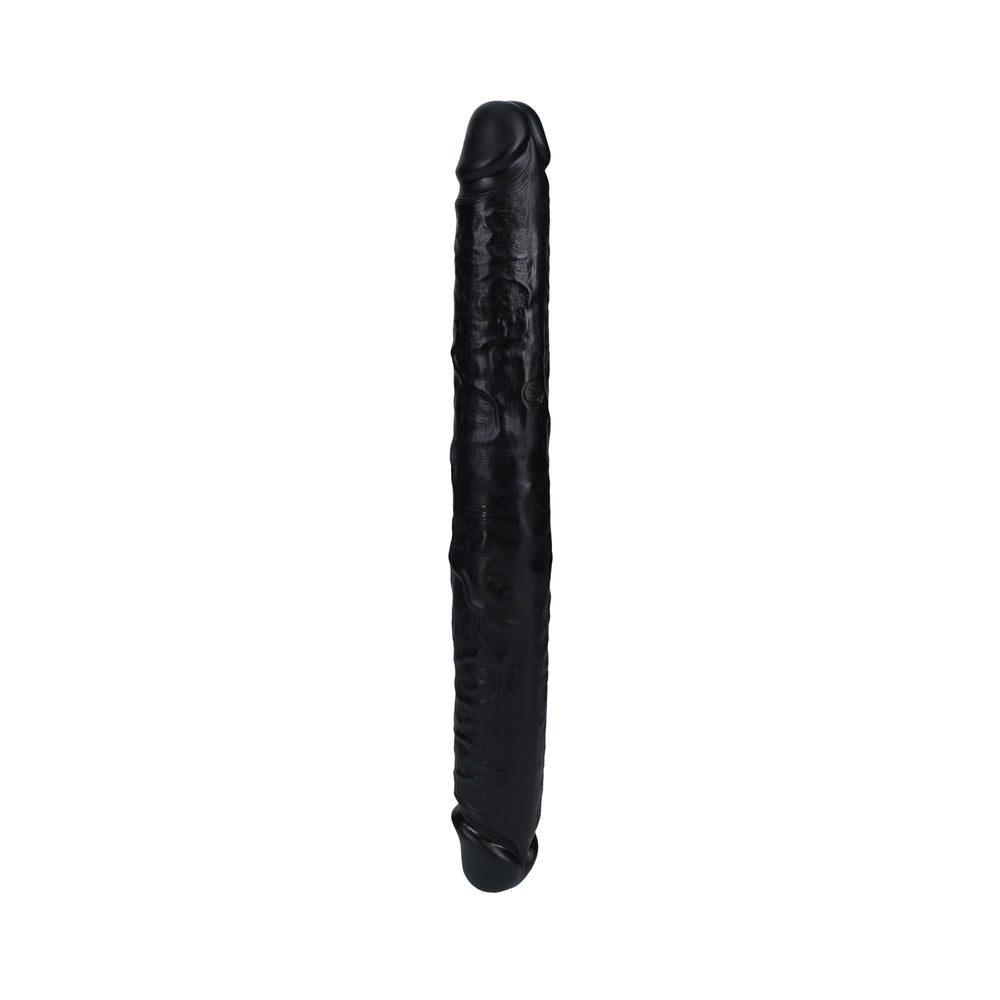RealRock 14 inches Thick Double-Ended Dong Black