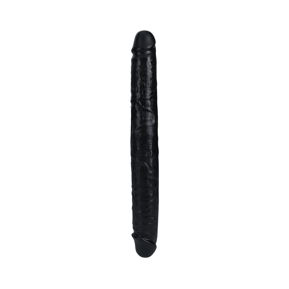 RealRock 14 inches Thick Double-Ended Dong Black