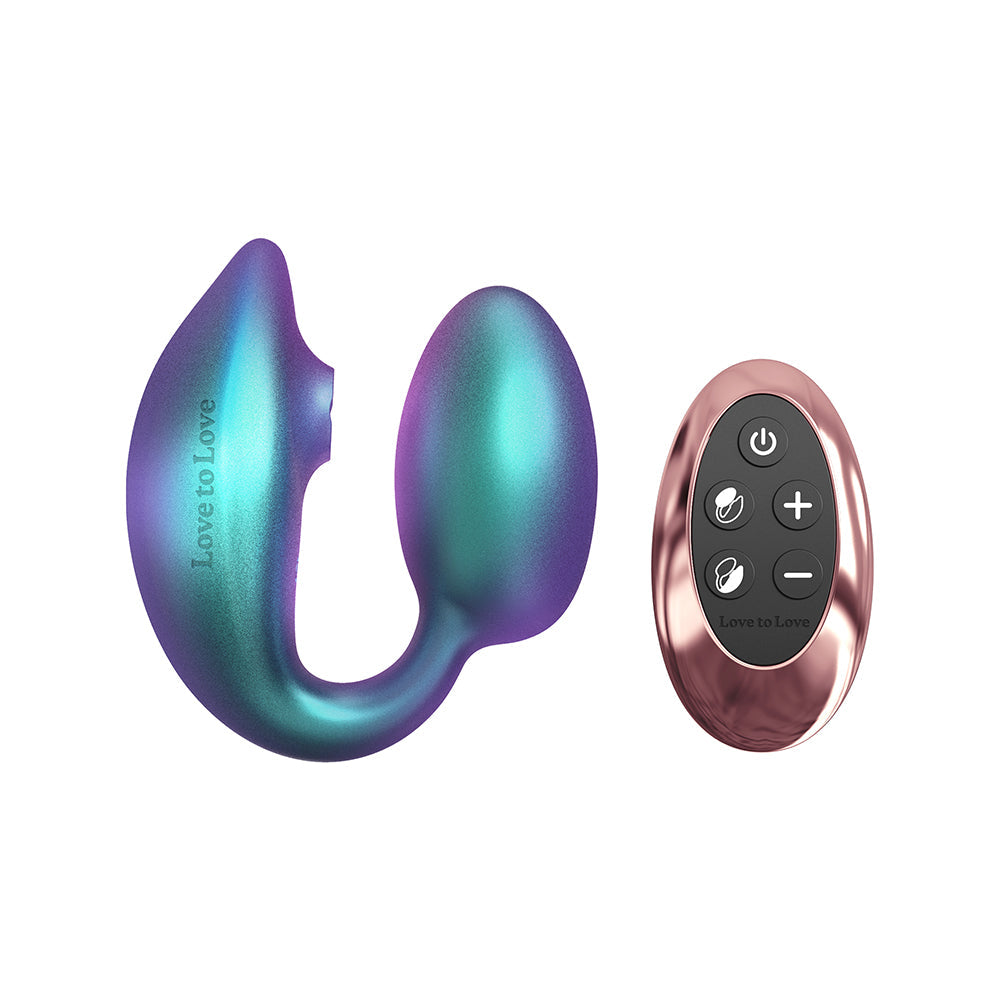 Love to Love Wonderlover with Remote Iridescent Turquoise