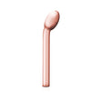 Rosy Gold Nouveau G-spot Vibrator showcasing its sleek design and elegantly curved head for targeted stimulation.
