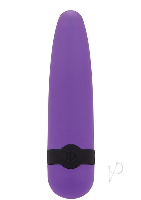 Bodywand Thunderbolt Rechargeable Mini Bullet Purple, compact purple vibrator for targeted pleasure with 10 vibration modes.