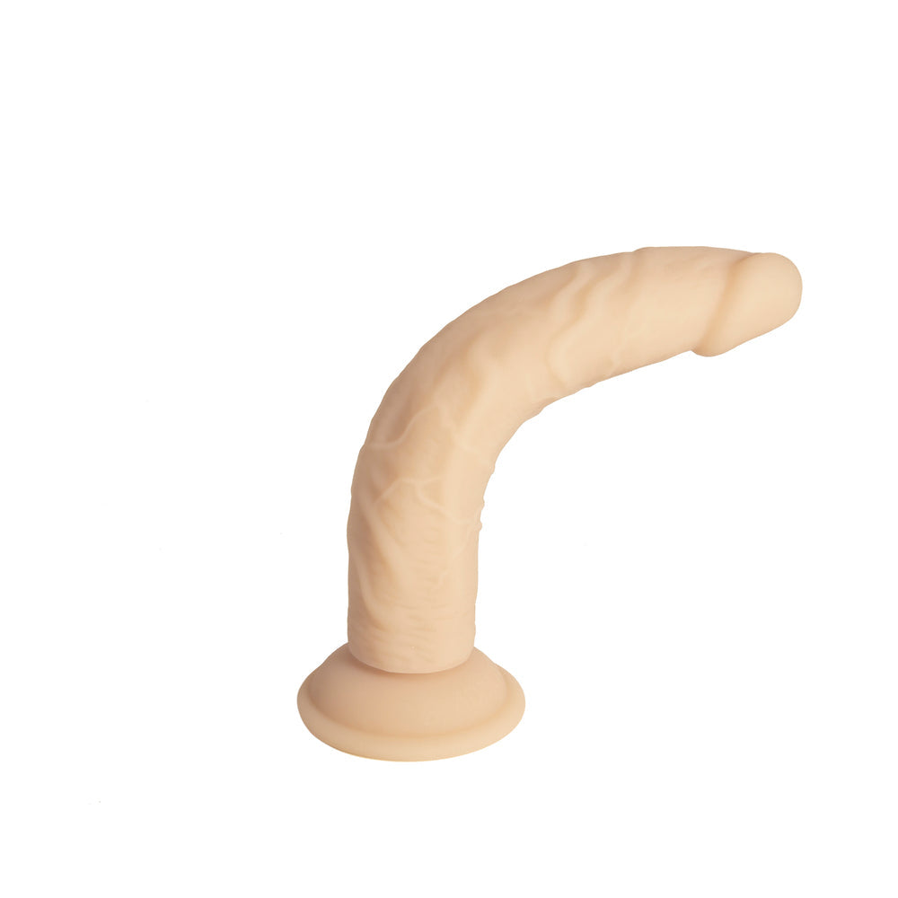 Naked Addiction Vanilla 9 inches Bendable Dual Density Silicone Dildo