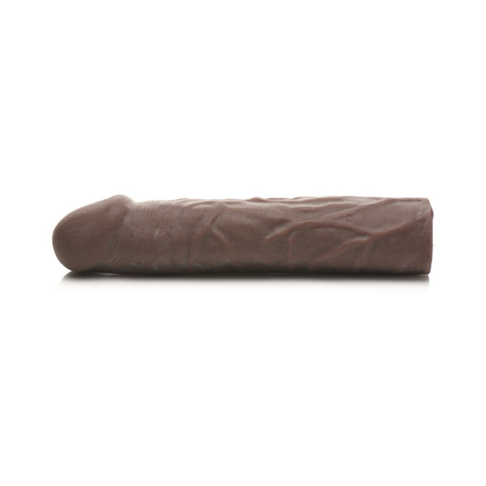 Jock Extra Long Penis Extension Sleeve 3 inches Dark