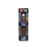 Jock Extra Long Penis Extension Sleeve 3 inches Dark