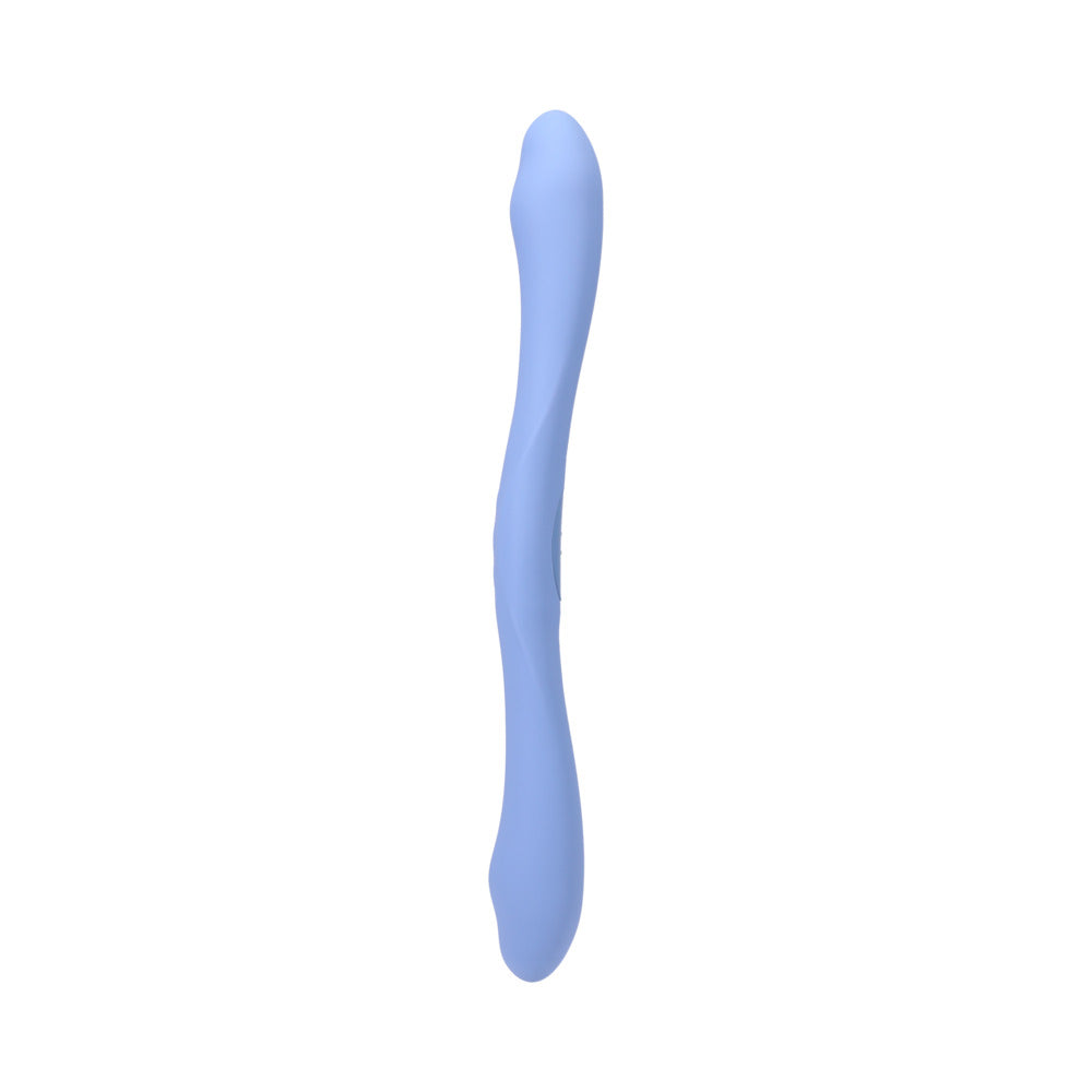 Tryst Duet Double Ended Vibrator with Wireless Remote Periwinkle