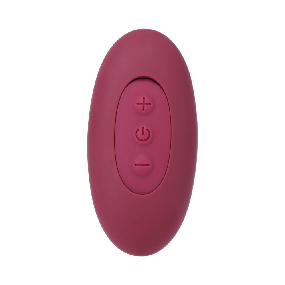 Tryst Duet Double Ended Vibrator with Wireless Remote Berry
