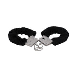 In A Bag Furry Handcuffs Black