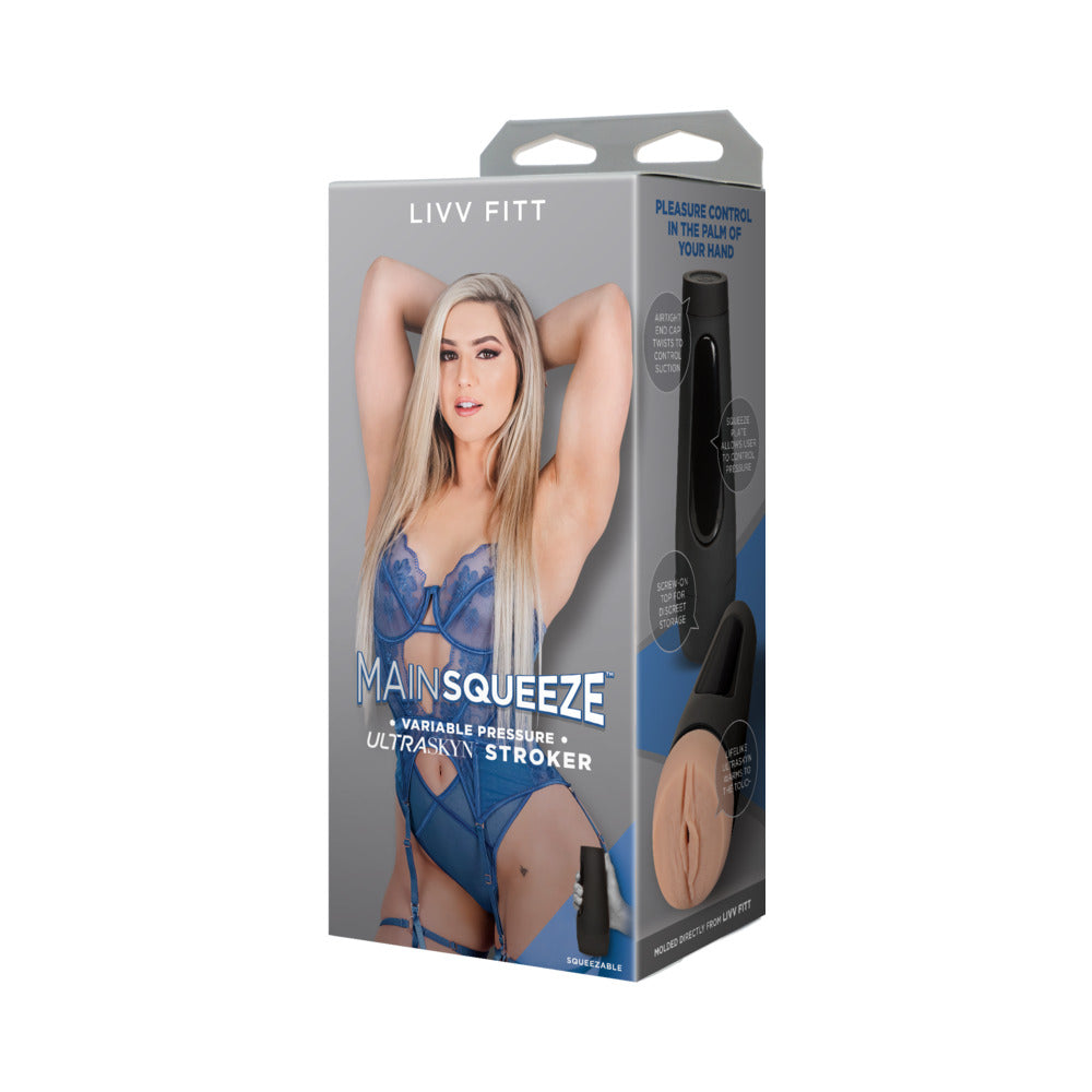 Main Squeeze Livv Fitt ULTRASKYN Stroker Pussy Vanilla