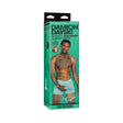 Signature Cocks Damion Dayski ULTRASKYN Cock 12 inch Dildo packaging featuring model and product details.