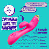 Aria Pleasin' AF Rabbit Vibrator Fuchsia