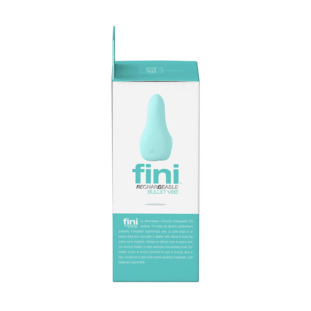 VeDO Fini Rechargeable Bullet Vibe Turquoise