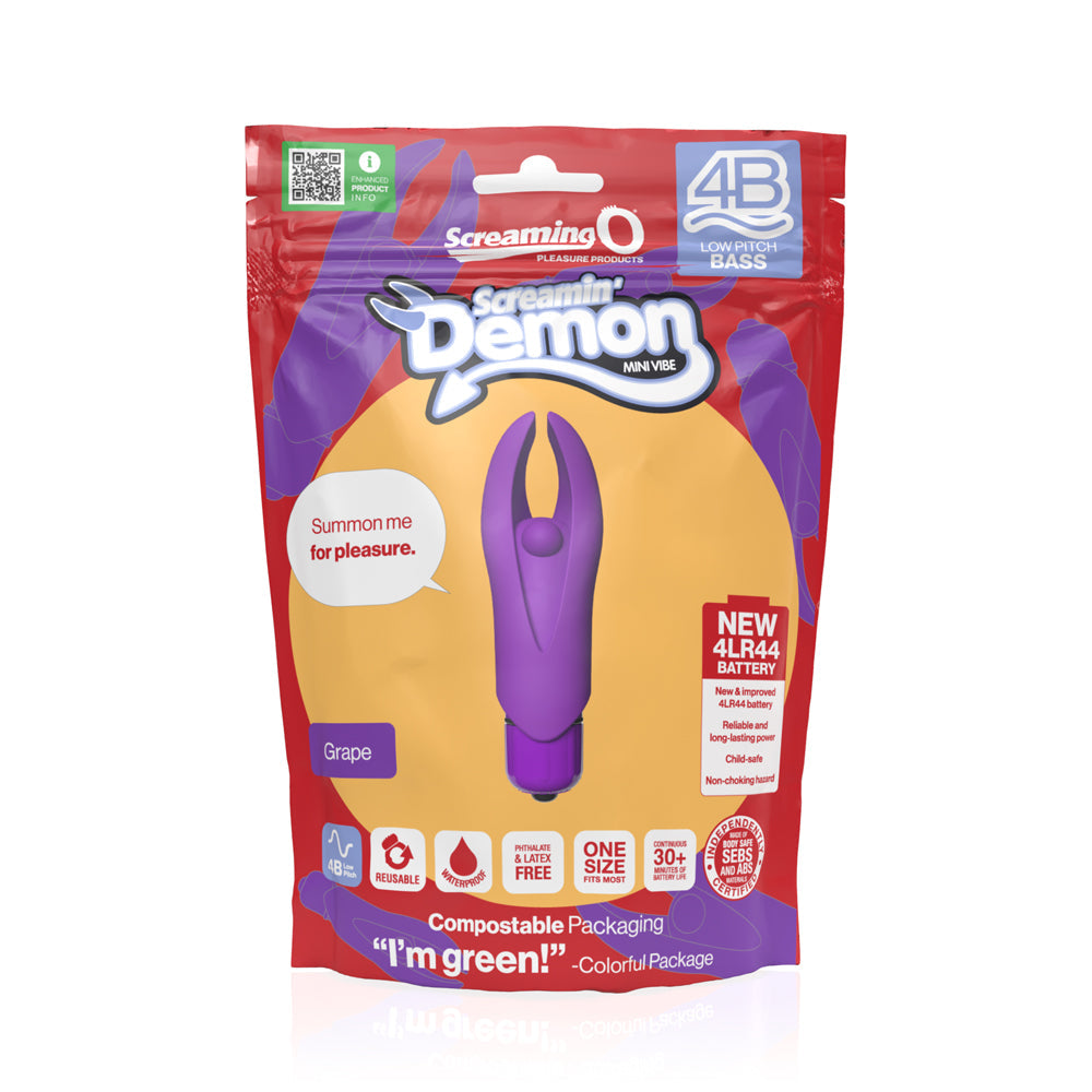 Screaming O 4B Demon Grape Mini Vibe