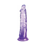 King Cock Clear 8 inches Purple