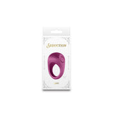 Seduction Levi  Vibrating Ring Metallic Burgundy